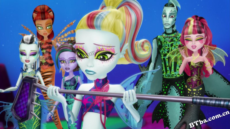 怪兽中学：伤痕累累的珊瑚礁/Monster High Great Scarrier Reef