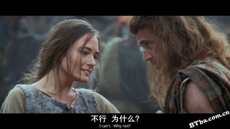 勇敢的心/惊世未了缘(港)/梅尔吉勃逊之英雄本色(台)/Braveheart