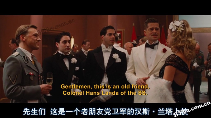 无耻混蛋/恶棍特工(台)/希魔撞正杀人狂(港)/Inglourious Basterds