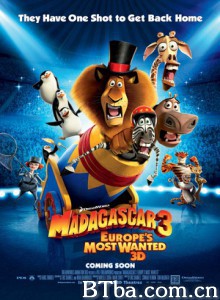 马达加斯加3:欧洲通缉犯/Madagascar 3: Europe's Most Wanted -720p|1080p高清bt种子下载