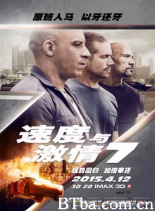 速度与激情7/狂野时速7(港)/玩命关头7(台)/Furious 7-720p|1080p高清bt种子下载