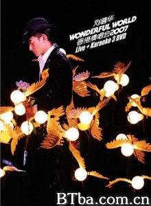 刘德华 香港演唱会/Andy Lau Wonderful World Concert Tour HK