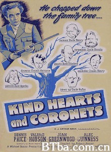 仁心与冠冕/Kind Hearts and Coronets‎-720p|1080p高清bt种子下载