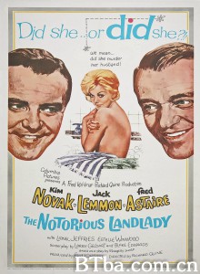 风流女房东/The Notorious Landlady‎-720p|1080p高清bt种子下载