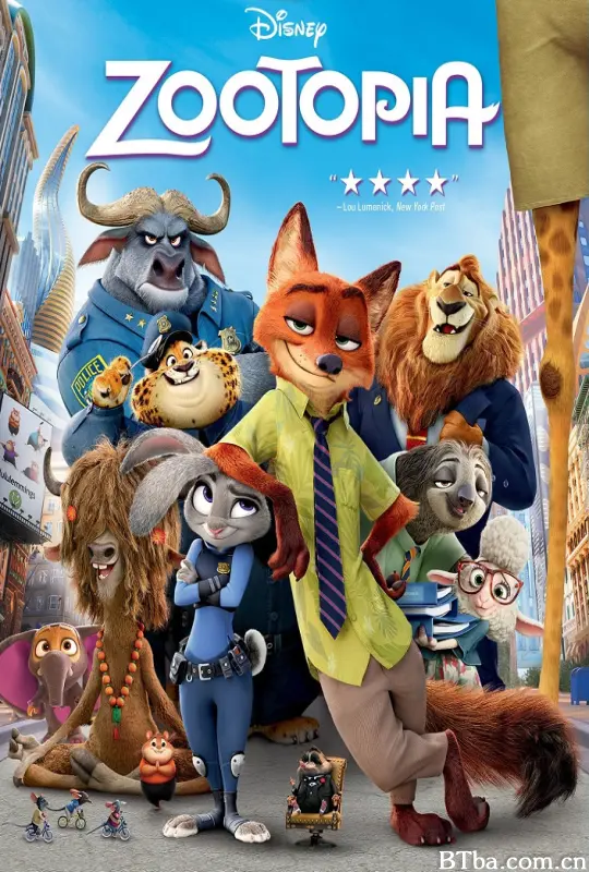 疯狂动物城/优兽大都会(港)/动物方城市(台)/Zootopia