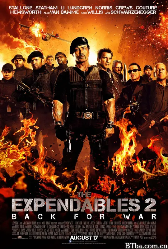 敢死队2/浴血任务2(台)/轰天猛将2(港)/The Expendables 2
