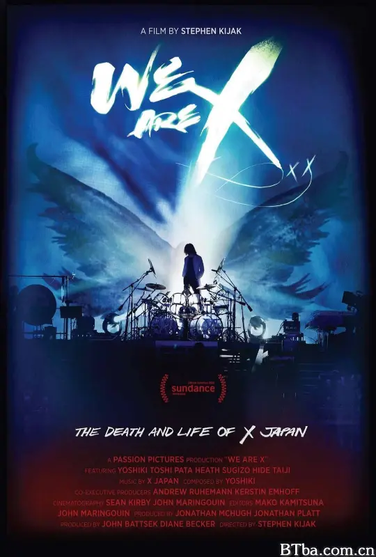 我们是X/X JAPAN 的死与生(港)/We Are X: X JAPAN 重生之路(台)