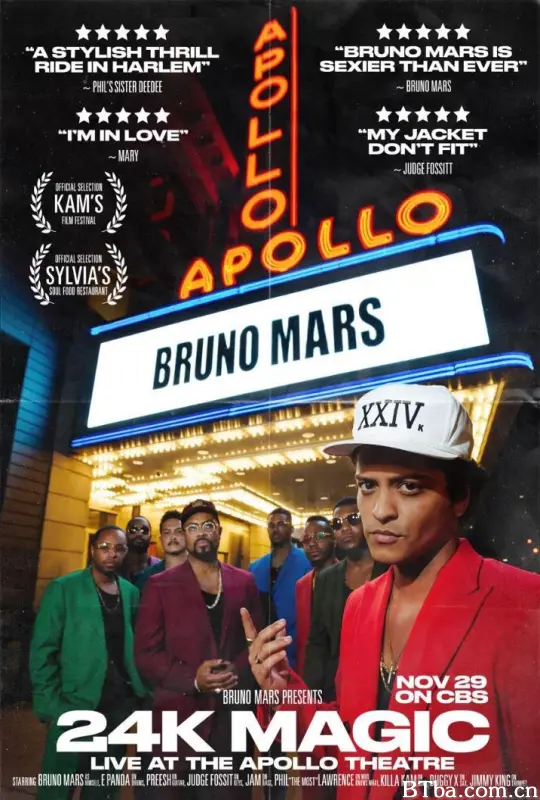 Bruno Mars: 24K Magic Live at the Apollo