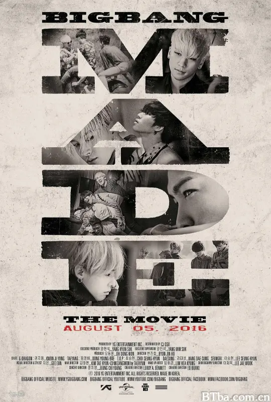 BIGBANG MADE/BIGBANG世界巡回演唱会纪实(台)/BIGBANG出道十周年纪念电影/BIGBANG 10 the Movie: BIGBANG MADE/Big Bang Made the Movie/빅뱅 메이드-720p|1080p高清bt种子下载